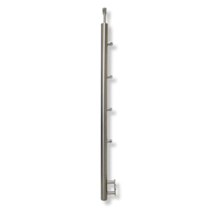 Słupek Lewy Ø 42,4 x 1130 mm 4 Uchwyty Rurki Ø 12 mm AISI 304 MOCOWANIE BOCZNE Balustrada Poręcz